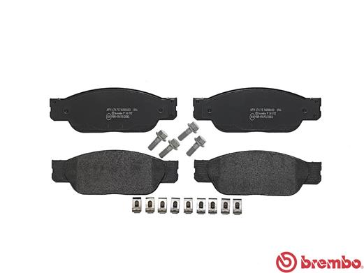 A.B.S. P 36 012 BREMBO Bremsbelagsatz, Scheibenbremse